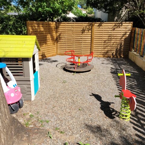 Aire de jeux enfants Camping Les Cigales Pézenas